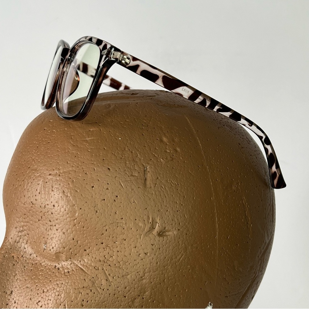 Cyxus Eyeglasse Frames Only # 8082 T03 Size 53 15  140 Clear Tortoise Full Rim